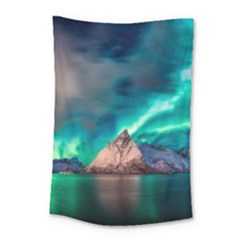 Amazing Aurora Borealis Colors Small Tapestry