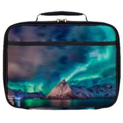 Amazing Aurora Borealis Colors Full Print Lunch Bag