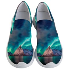 Amazing Aurora Borealis Colors Women s Lightweight Slip Ons