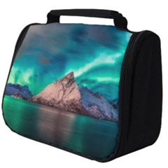 Amazing Aurora Borealis Colors Full Print Travel Pouch (Big)