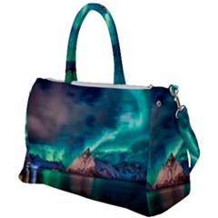 Amazing Aurora Borealis Colors Duffel Travel Bag