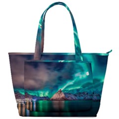 Amazing Aurora Borealis Colors Back Pocket Shoulder Bag 