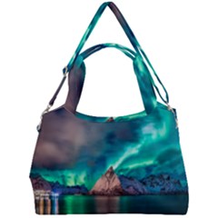 Amazing Aurora Borealis Colors Double Compartment Shoulder Bag