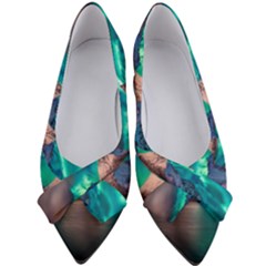 Amazing Aurora Borealis Colors Women s Bow Heels