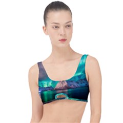 Amazing Aurora Borealis Colors The Little Details Bikini Top