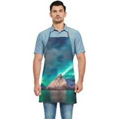 Amazing Aurora Borealis Colors Kitchen Apron