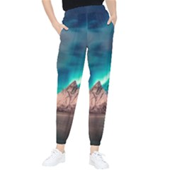 Amazing Aurora Borealis Colors Women s Tapered Pants