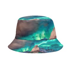 Amazing Aurora Borealis Colors Inside Out Bucket Hat