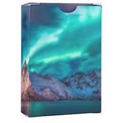 Amazing Aurora Borealis Colors Playing Cards Single Design (Rectangle) with Custom Box