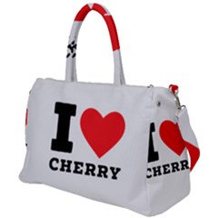 I Love Cherry Duffel Travel Bag by ilovewhateva