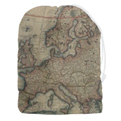 Old Vintage Classic Map Of Europe Drawstring Pouch (3xl)