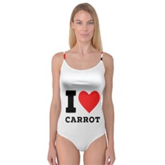 I love carrots  Camisole Leotard 