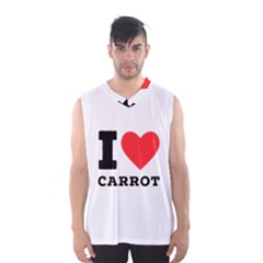 I love carrots  Men s Basketball Tank Top