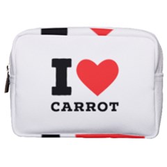 I love carrots  Make Up Pouch (Medium)