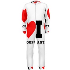 I Love Cantaloupe  Onepiece Jumpsuit (men) by ilovewhateva