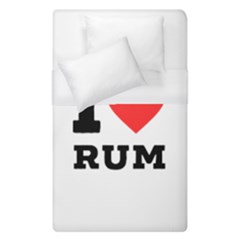 I Love Rum Duvet Cover (single Size) by ilovewhateva