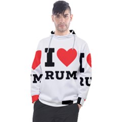 I Love Rum Men s Pullover Hoodie