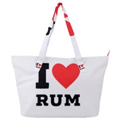 I Love Rum Full Print Shoulder Bag by ilovewhateva