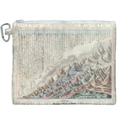 Mountain View Mountain Top Infographics Map Canvas Cosmetic Bag (xxxl) by B30l