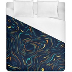 Colorful Abstract Pattern Creative Colorful Line Linear Background Duvet Cover (california King Size)