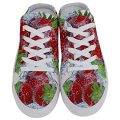 Red Strawberries Water Squirt Strawberry Fresh Splash Drops Half Slippers