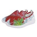 Red Strawberries Water Squirt Strawberry Fresh Splash Drops Women s Slip On Sneakers View2