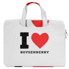 I Love Boysenberry  Macbook Pro 16  Double Pocket Laptop Bag 