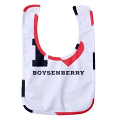 I Love Boysenberry  Baby Bib by ilovewhateva