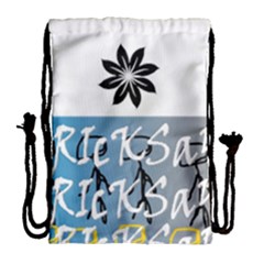 4 Ericksays Drawstring Bag (large) by tratney