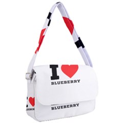 I Love Blueberry  Courier Bag by ilovewhateva