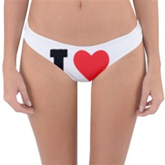 I Love Berry Reversible Hipster Bikini Bottoms by ilovewhateva