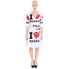 I Love Berry Wrap Up Cocktail Dress by ilovewhateva