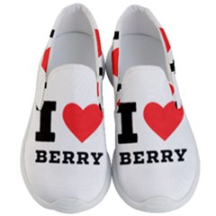 I Love Berry Men s Lightweight Slip Ons by ilovewhateva