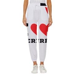 I Love Berry Women s Cropped Drawstring Pants by ilovewhateva