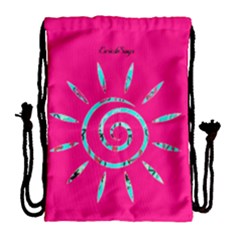 21 Ericksays Drawstring Bag (large) by tratney