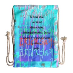 23 Ericksays Drawstring Bag (large) by tratney