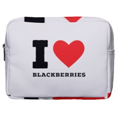 I Love Blackberries  Make Up Pouch (large) by ilovewhateva