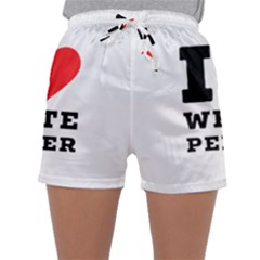 I Love White Pepper Sleepwear Shorts by ilovewhateva