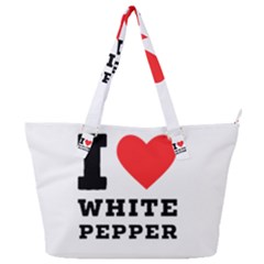 I Love White Pepper Full Print Shoulder Bag by ilovewhateva