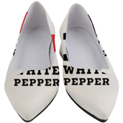 I Love White Pepper Women s Block Heels  by ilovewhateva