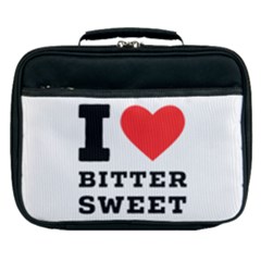 I Love Bitter Sweet Lunch Bag by ilovewhateva