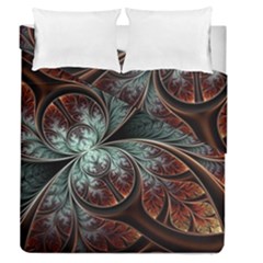 Abstract Pattern Design Art Wallpaper Tracery Texture Duvet Cover Double Side (queen Size) by danenraven