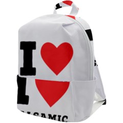 I Love Balsamic Zip Up Backpack by ilovewhateva
