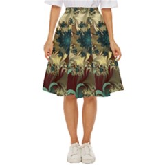 Abstract Design Pattern Art Wallpaper Texture Floral Classic Short Skirt by danenraven
