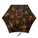 Paisley Abstract Fabric Pattern Floral Art Design Flower Mini Folding Umbrellas View1