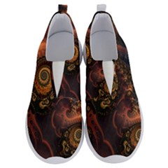 Paisley Abstract Fabric Pattern Floral Art Design Flower No Lace Lightweight Shoes