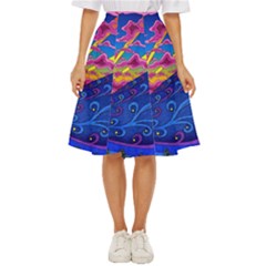 Abstract Paisley Art Pattern Design Fabric Floral Decoration Classic Short Skirt by danenraven