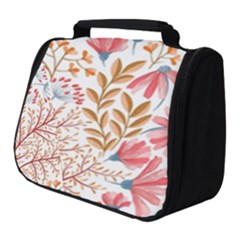 Flowers Pattern Seamless Floral Floral Pattern Full Print Travel Pouch (Small)