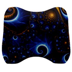 Abstract Design Art Pattern Wallpaper Shape Decoration Velour Head Support Cushion by danenraven