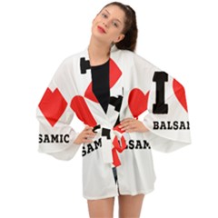 I Love Baci Long Sleeve Kimono by ilovewhateva